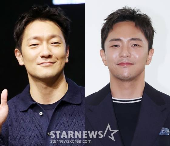 손석구, 박천휴 작가 /사진=스타뉴스