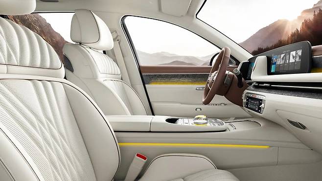 제네시스 G90 실내