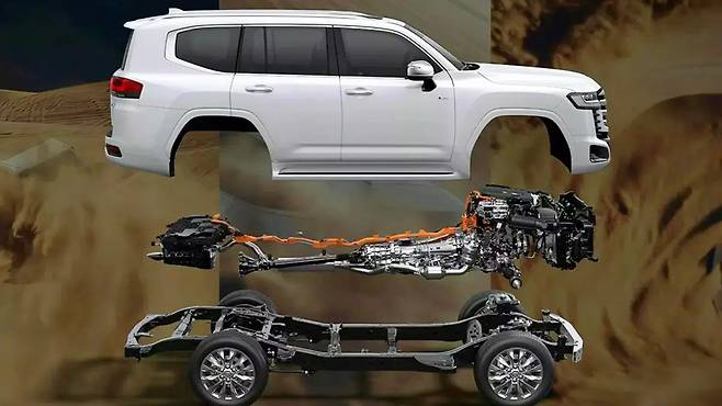 토요타 랜드크루저 하이브리드 파워트레인