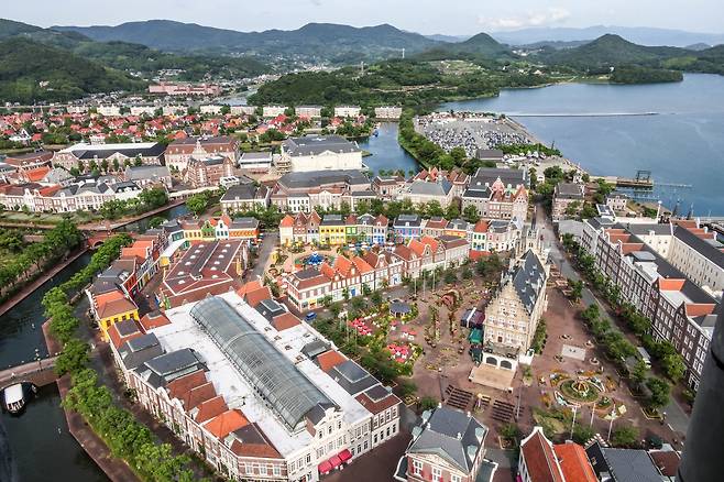 유럽풍의 하우스텐보스 [사진/백승렬 기자]