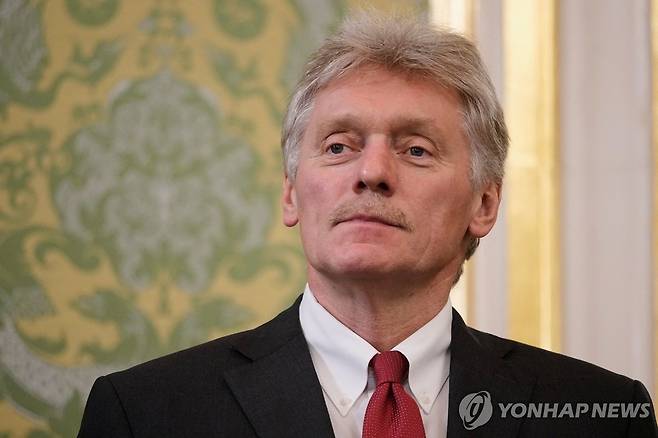 드미트리 페스코프 크렘린궁 대변인 [로이터/크렘린풀 연합뉴스 자료사진. 재판매 및 DB 금지]