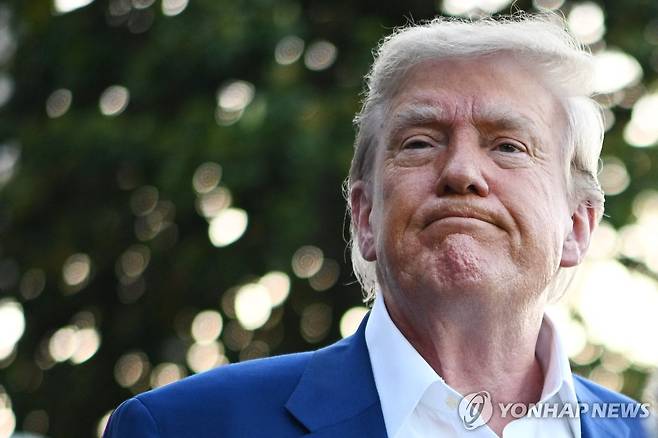 도널드 트럼프 미국 대통령 [AFP=연합뉴스]