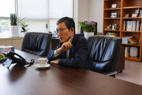 ◇성경륭 상지대 총장.