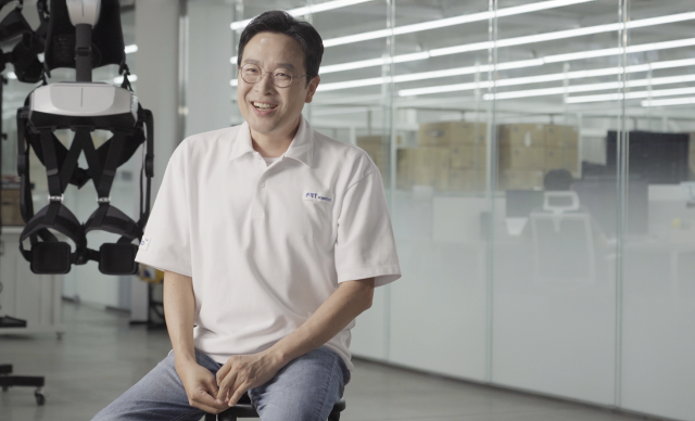 경산지식산업단지 FRT로보틱스 본사에서 만난 장재호 대표는 "모두를 위한 웨어러블 로봇을 개발해 사회에 기여하겠다"고 강조했다. FRT로보틱스 제공