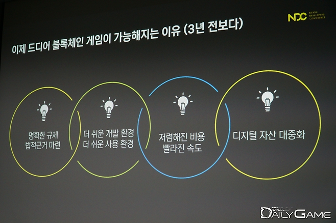 블록체인 게임은 3년 전보다 규제, 개발, 비용, 속도, 대중성 등이 고도화되었다.