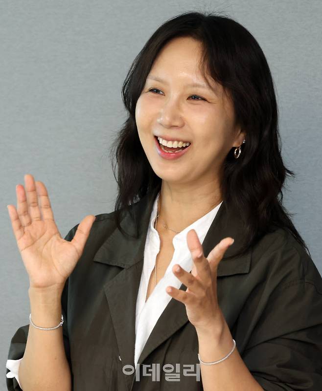 [이데일리 방인권 기자] 손경희 카카오페이 채널그로스그룹장이 이데일리와 인터뷰를 진행하고 있다.