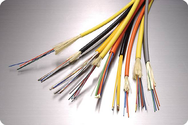 케이블 등 산업용으로 쓰이는 아라미드.(사진=코오롱인더스트리.)