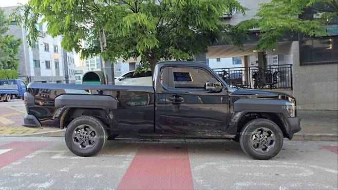 사진 : 기아 타스만 싱글캡 (출처=힐러TV)