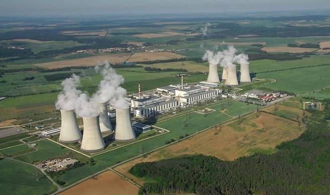 체코 신규 원전 예정 부지인 두코바니 전경. ⓒ 한국수력원자력 제공