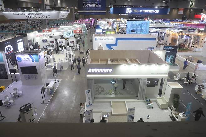 2024 로보월드 전경. 로보월드 제공
