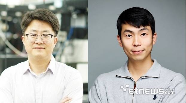 김철홍 포스텍 교수(왼쪽)와 박정우 경북대 교수