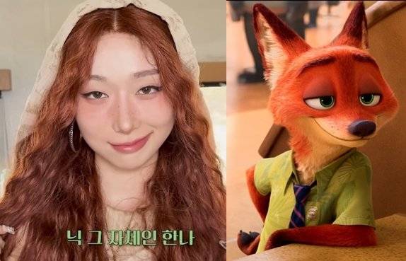 4.jpg 펌) 본인이 주토피아 여우 닉 닮았다는 걸그룹 멤버