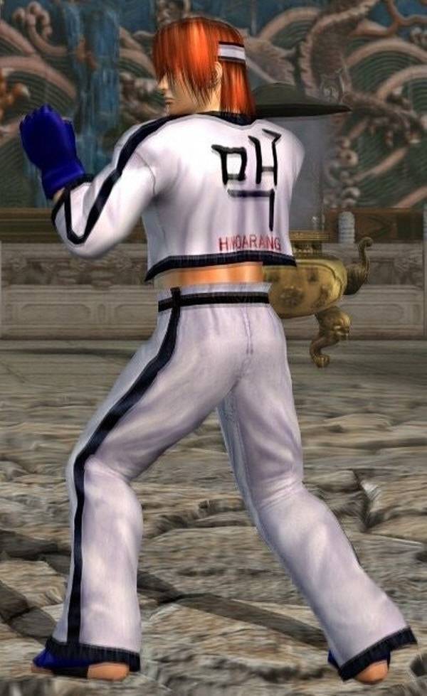 그리고 철권의 화랑 복장을 만든다...