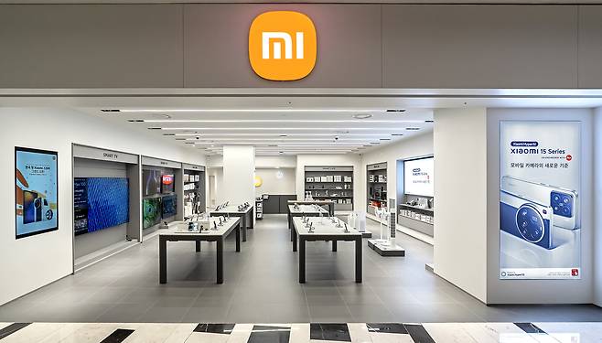 서울 여의도 IFC몰에 있는 샤오미스토어 매장 전경. 샤오미코리아 제공
