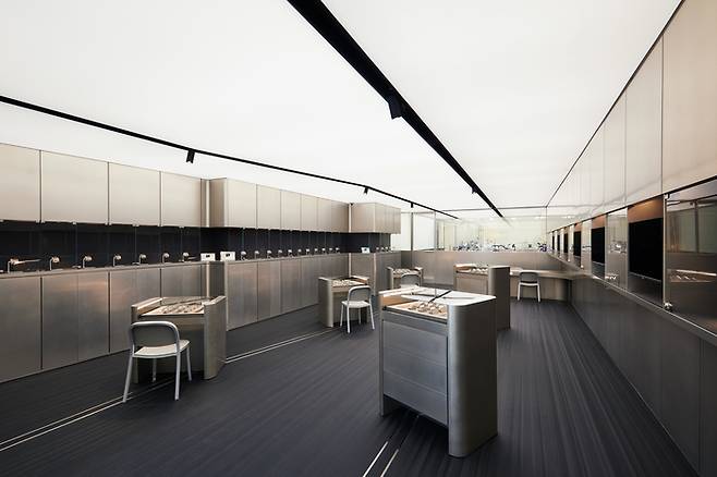 서울 강남구 신사동에 위치한 ‘바이버 쇼룸’ 내부 모습. <바이버>