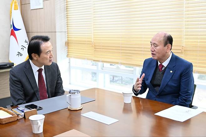 임태희 경기도교육감 면담