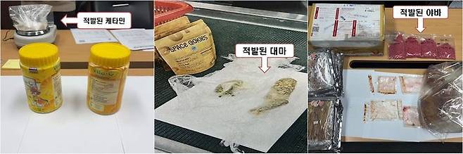 [대구=뉴시스] 압수된 마약류 사진. (사진 = 대구지방검찰청 제공) 2025.06.25. photo@newsis.com *재판매 및 DB 금지