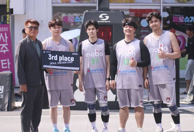 [사진] 남자오픈부 3위 모보(박근홍, 이상윤, 강진구, 임승훈)