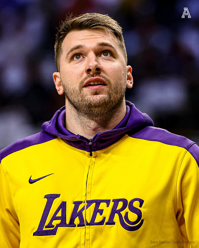 LA 레이커스 루카 돈치치. 디애슬레틱 SNS