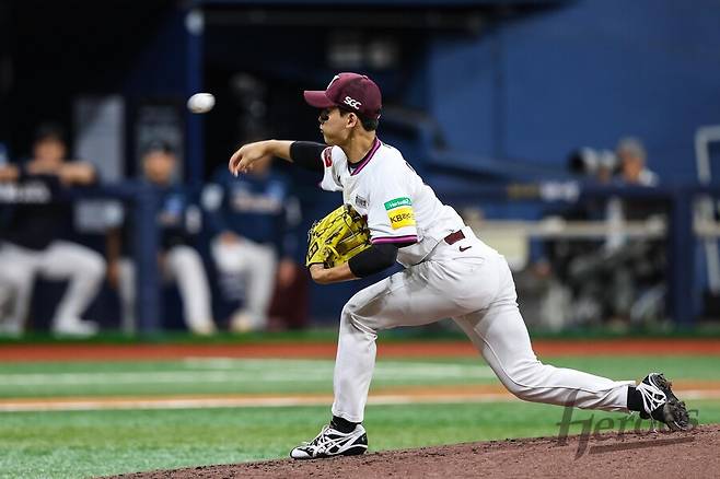 ▲ 이강준 ⓒ키움 히어로즈