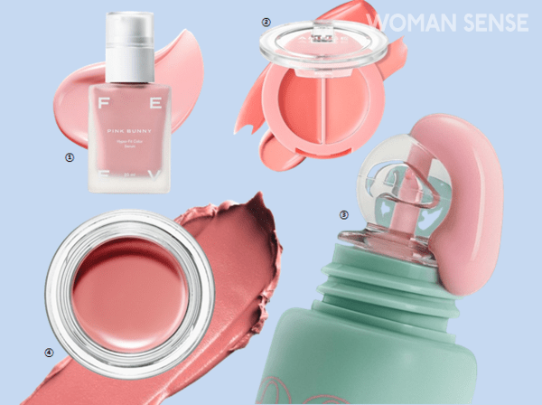 1&nbsp;피브 하이퍼-핏 컬러 세럼 #핑크 버니&nbsp;20ml 2만4천원 2&nbsp;어뮤즈 립 앤 치크 헬시 밤 $01 복숭아 밤&nbsp;3g 1만7천원 3&nbsp;누즈 무스 케어 치크 핸디 #샤이 미 10m 1만3천원 4&nbsp;TWW 소프트 컬러 립앤치크밤 #버터핑크&nbsp;2.8g 2만9천원