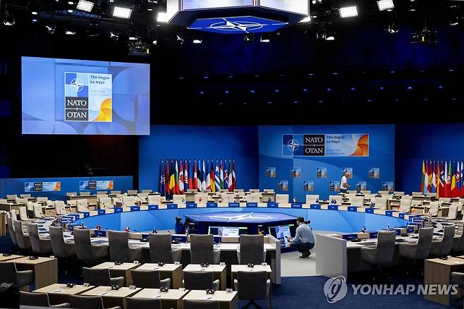 헤이그 나토 정상회의 [AFP 연합뉴스. 재판매 및 DB 금지]