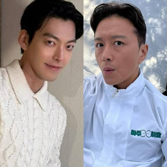 김우빈, 진태현 / 사진=각 SNS