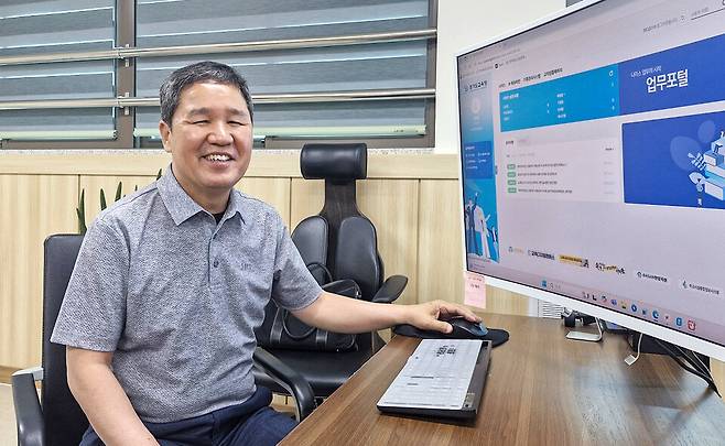 ▲ 안복현 원곡초등학교 교장.