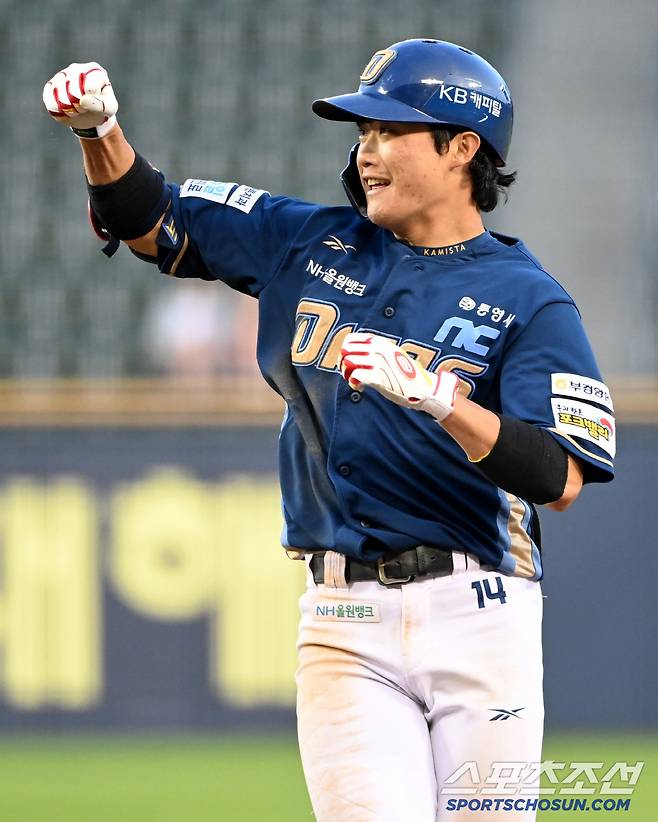 NC 최정원. 허상욱 기자wook@sportschosun.com