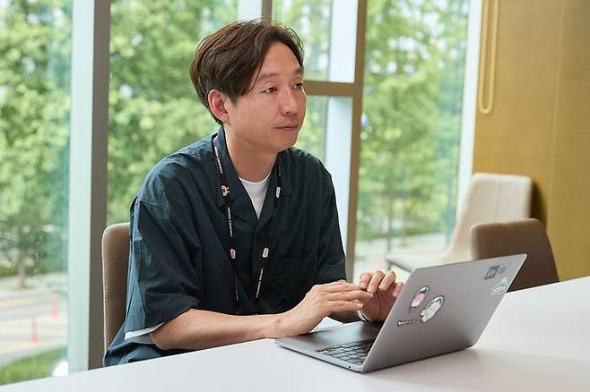 배준영 넥슨 플랫폼본부 본부장이 성남시 분당구에 위치한 넥슨코리아 사옥에서 데일리안과 인터뷰하고 있다.ⓒ넥슨