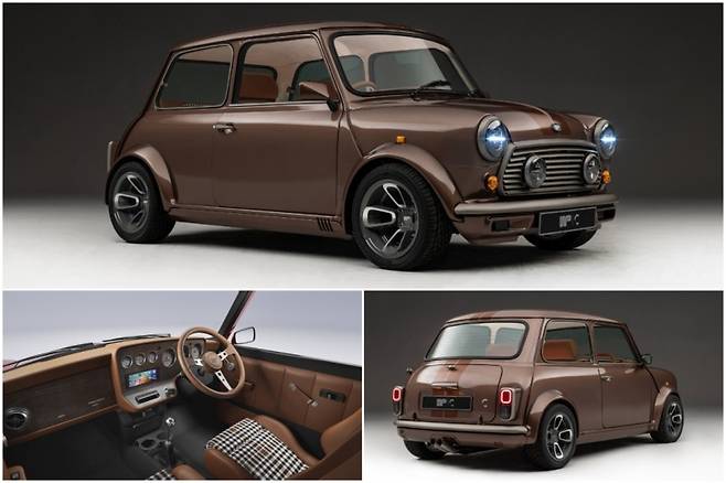 디자인 스튜디오 ‘CALLUM’와 영국의 유명 코치빌더 우드 & 피킷(Wood & Pickett)이 협업해 설계한 MINI 클래식 사진=칼럼 디자인