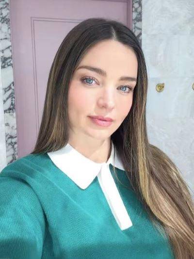 미란다 커가 매일 하는 피부 관리법을 공개했다. /사진=미란다 커 인스타그램