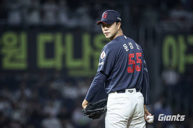 조금씩 안정감을 더하고 있는 윤성빈. 사진=롯데 자이언츠