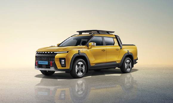 KGM '무쏘 EV'. [사진=KG모빌리티]