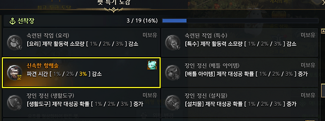 ▲ 방범대 칸이 여유로웠던 과거에는 유효 옵션이었으나이제는 펫 목장에 하나라도 더 투자하는 것이 좋다