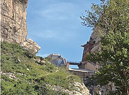 우공이산의 전설 태항산 계곡길. 작가 제공