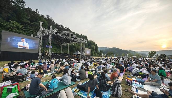 현대차 정몽구 재단이 주최한 ‘2025 예술마을 프로젝트: 제11회 계촌클래식축제’가 강원도 평창군 방림면 계촌마을에서 지난 6~8일 3일간 열렸다. <현대차 정몽구 재단>