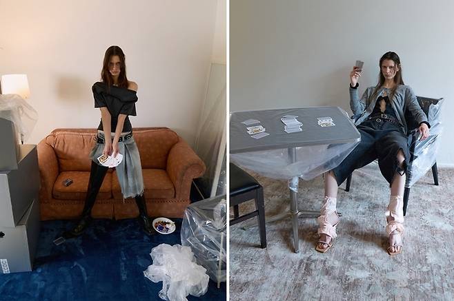 엘씨디씨티엠 2025 파리 쇼룸 ‘FADED REMINISCENCES’ 컬렉션