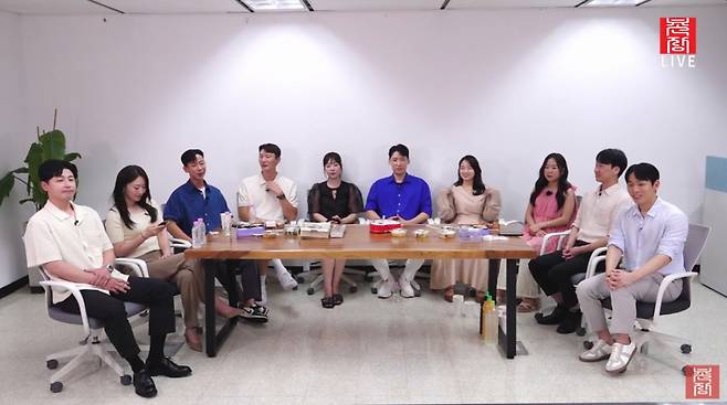 26기 출연자들 모습. /사진=유튜브 '촌장엔터테인먼트TV' 캡처