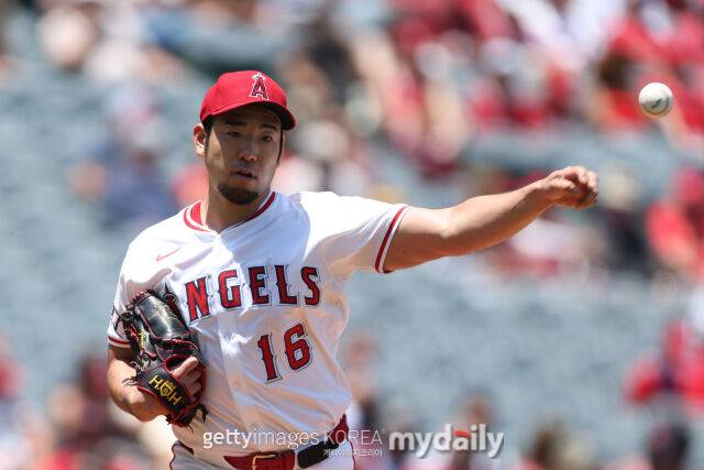 LA 에인절스 기쿠치 유세이./게티이미지코리아