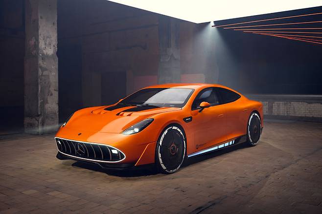 [서울=뉴시스] 콘셉트 AMG GT XX. (사진=벤츠코리아) 2025.06.26 photo@newsis.com *재판매 및 DB 금지 *재판매 및 DB 금지