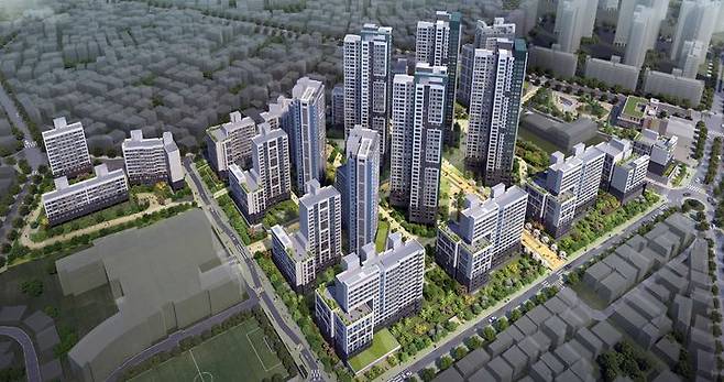 [서울=뉴시스] 장위10구역 조감도. 2025.06.26 (사진 제공=성북구청) photo@newsis.com *재판매 및 DB 금지