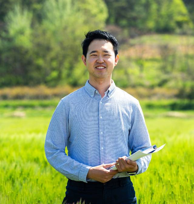 베타헬스를 개발한 박진천 국립식량과학원 연구사.