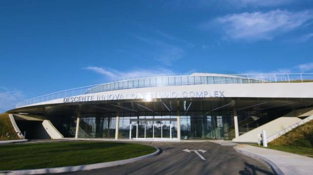 데상트골프가 부산에 세운 데상트신발연구소. 사진 제공=데상트골프