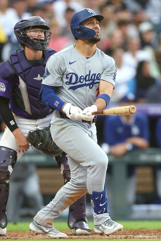 ▲ 마이클 콘포토의 시즌 5호 홈런은 25일(한국시간) 쿠어스필드에서 나왔다. ⓒ연합뉴스