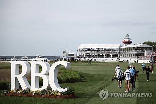 PGA투어 RBC 헤리티지 경기 모습. [AFP/게티이미지=연합뉴스]