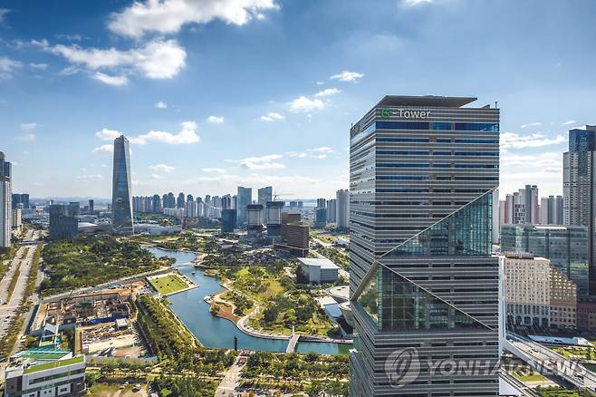 송도국제도시 G타워 전경 [인천경제자유구역청 제공. 재판매 및 DB 금지]