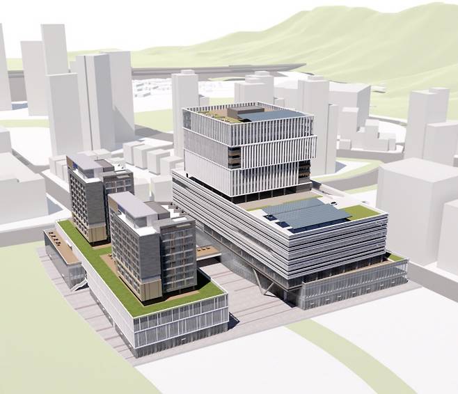 광명시흥 공공형 지식산업센터 조감도.