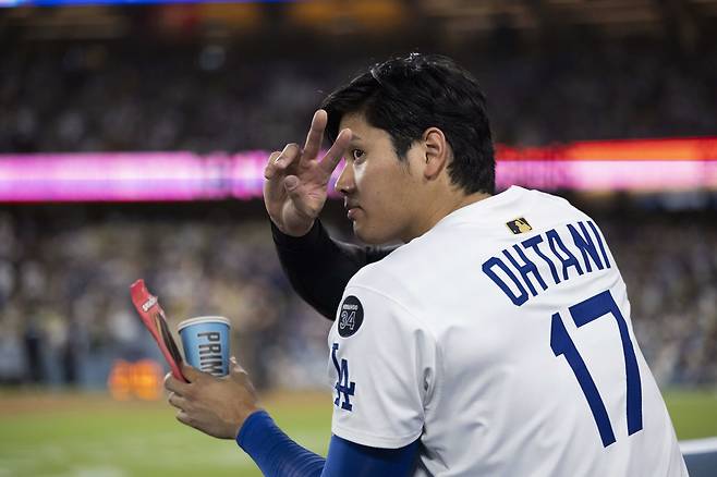 LA 다저스 오타니 쇼헤이는 올스타 팬투표에서 건강한 애런 저지와 붙으면 항상 2인자였다. AP연합뉴스