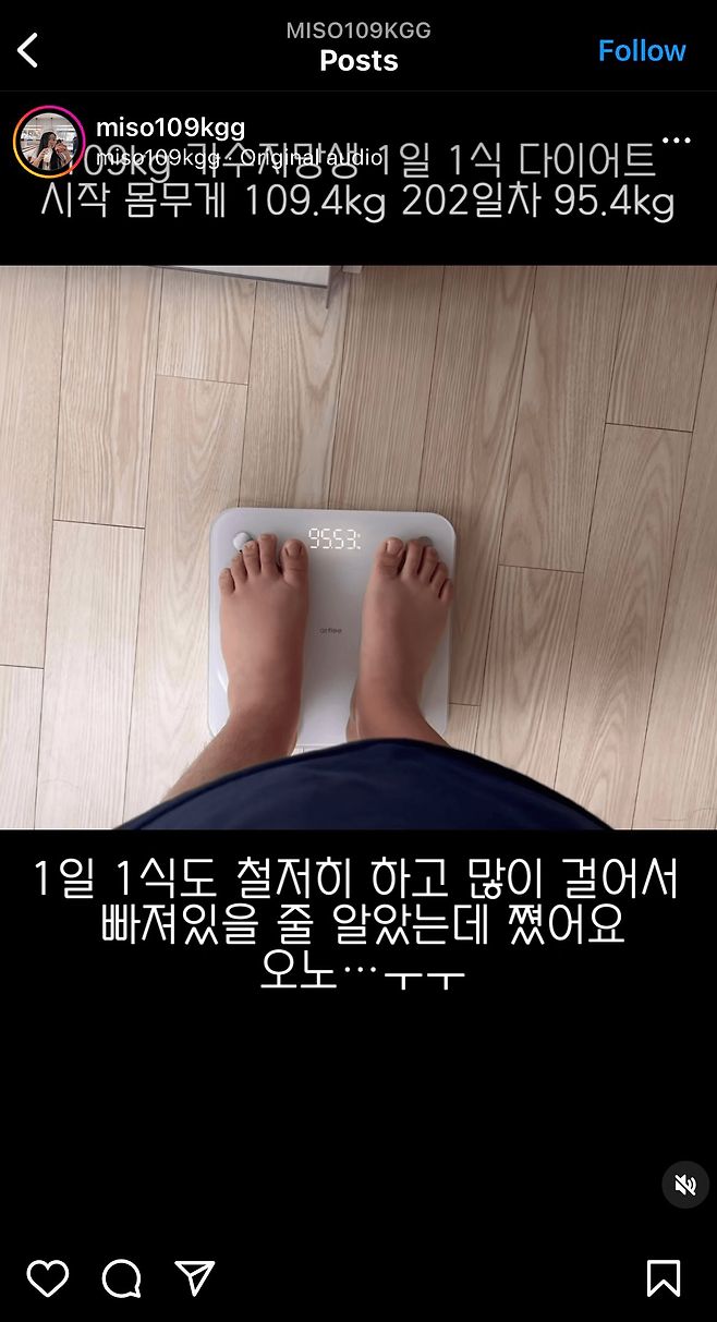 image.png 요즘 인스타에서 ㄹㅇ 핫한 뚱뚱한 여자의 1일 1식 다이어트 ㄷㄷ..JPG